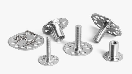 Embedding and surface bonding fasteners