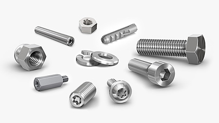 Standard fastening elements