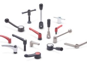 Tensioning, clamping, switching with levers